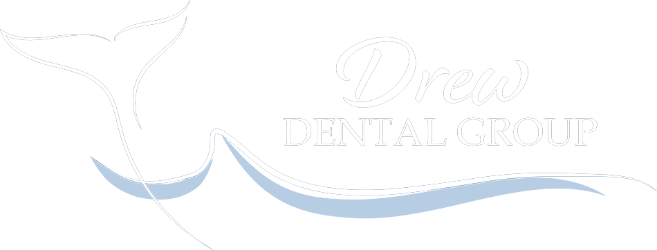 drew dental logo light